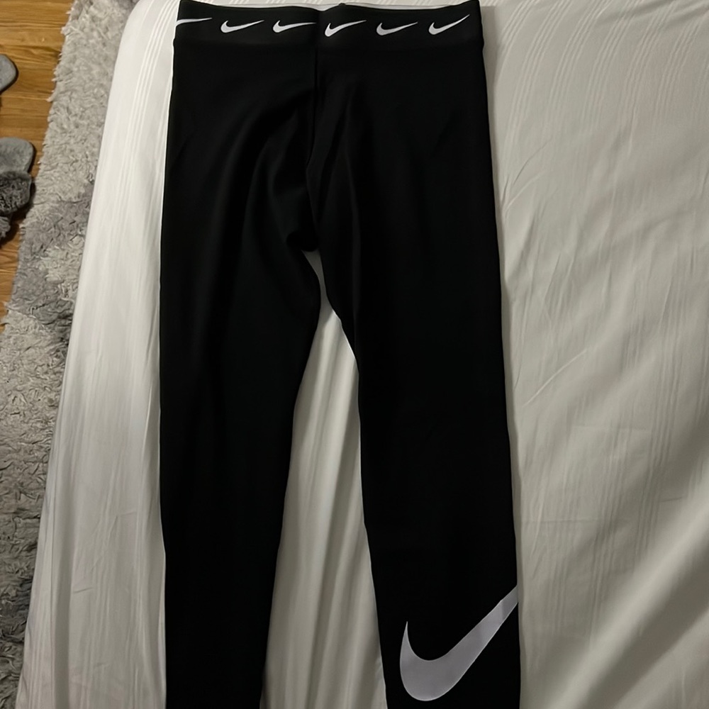 nike womens leggings black size L